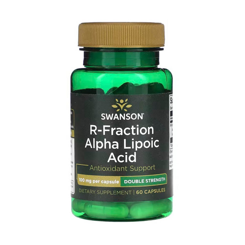 Încărcați imaginea în vizualizatorul Galerie, R-Fraction Alpha Lipoic Acid, 100 mg, Swanson, 60 capsule SWU250
