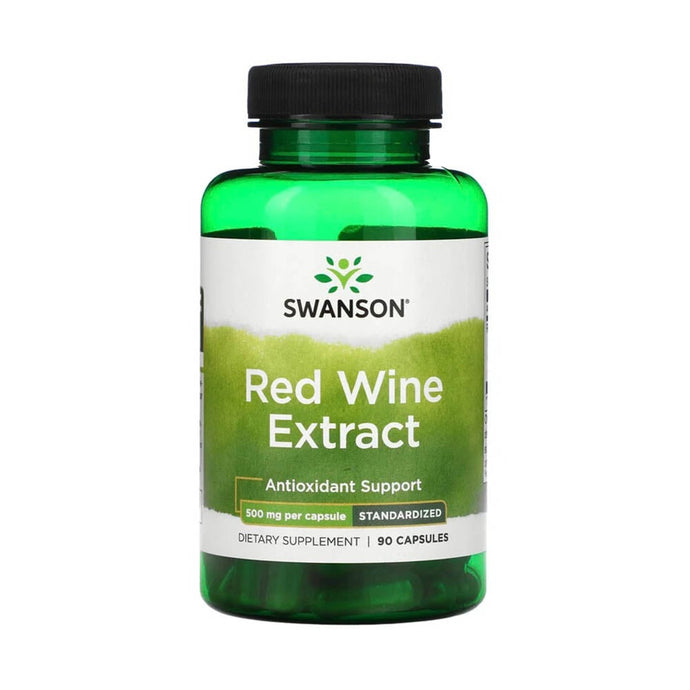 Red Wine Extract (Vita de vie), 500 mg, Swanson, 90 capsule SWH117
