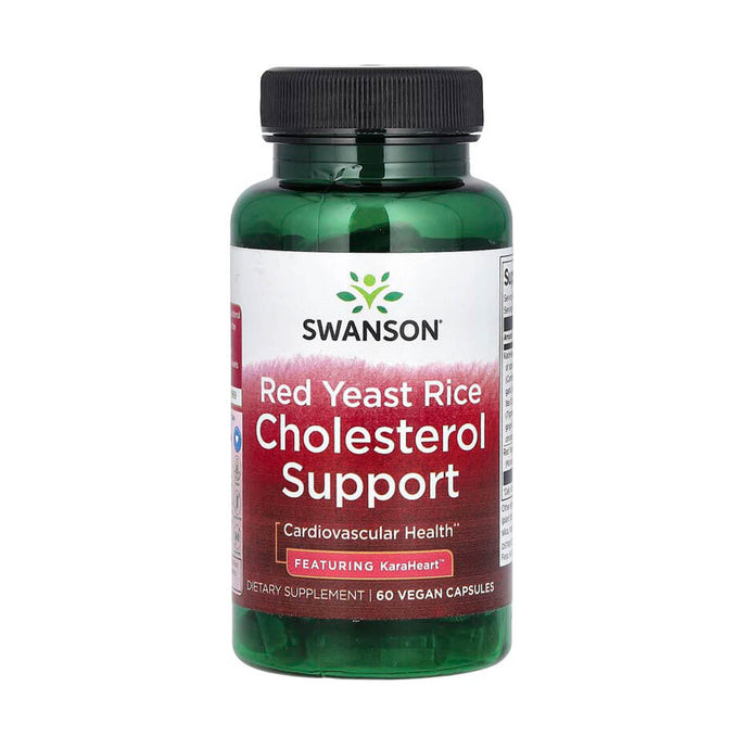 Red Yeast Rice Cholesterol Support, Swanson, 60 capsule SW1917
