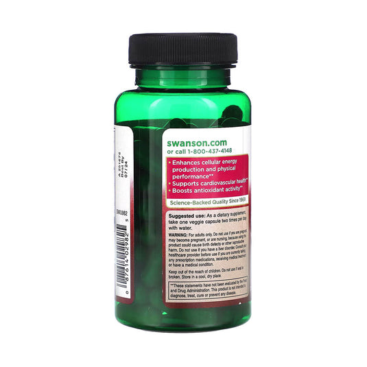 Red Yeast Rice & CoQ10 with Milk Thistle and Alpha Lipoic Acid, Swanson, 60 capsule SWU982