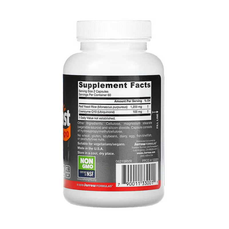 Încărcați imaginea în vizualizatorul Galerie, Red Yeast Rice (Drojdie de Orez Rosu) + Co-Q10, Jarrow Formulas, 120 capsule
