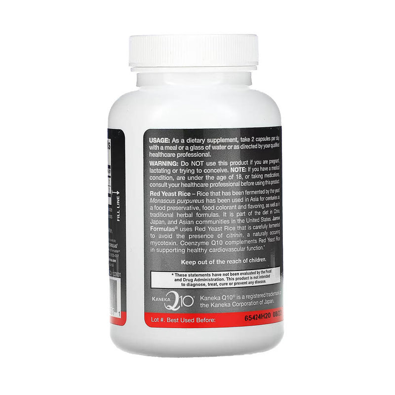 Încărcați imaginea în vizualizatorul Galerie, Red Yeast Rice (Drojdie de Orez Rosu) + Co-Q10, Jarrow Formulas, 120 capsule
