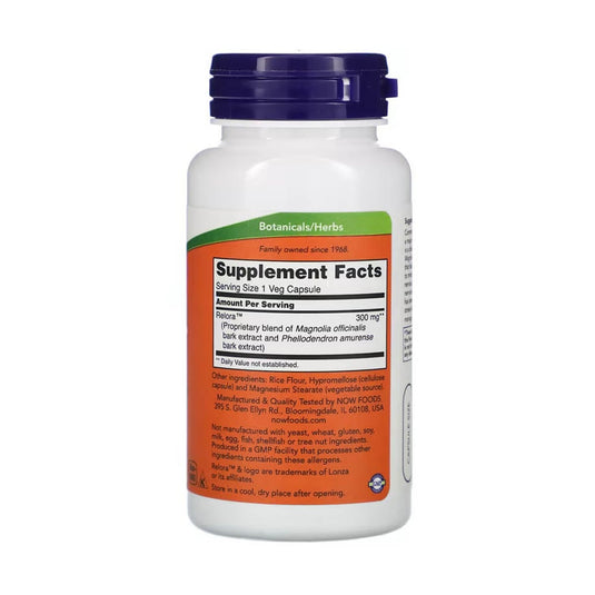 Relora (Stres si Anxietate), 300 mg, Now Foods, 60 capsule