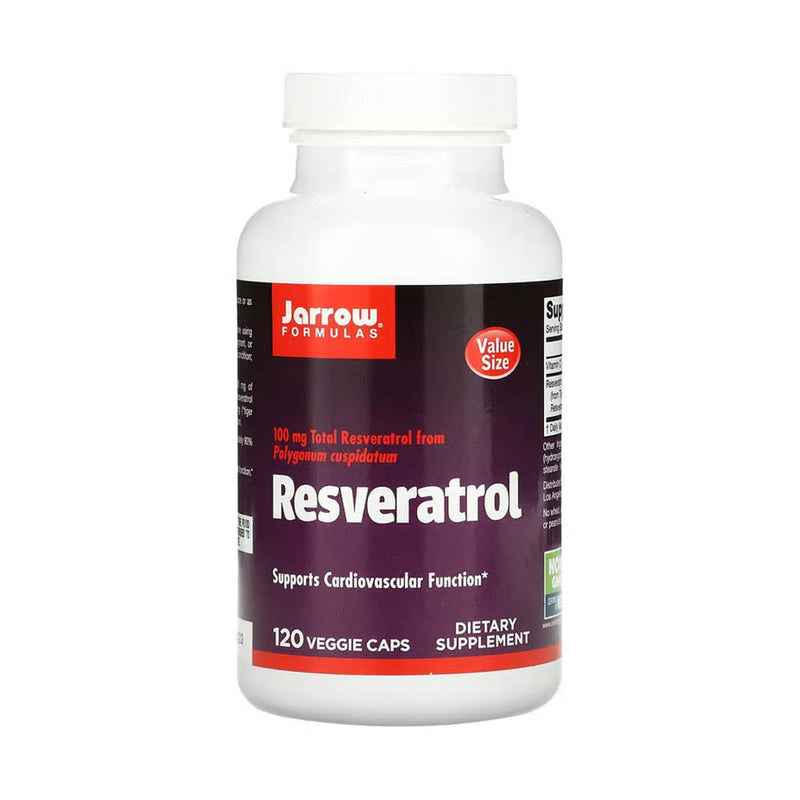 Încărcați imaginea în vizualizatorul Galerie, Resveratrol (Antioxidant), 100 mg, Jarrow Formulas, 60 capsule
