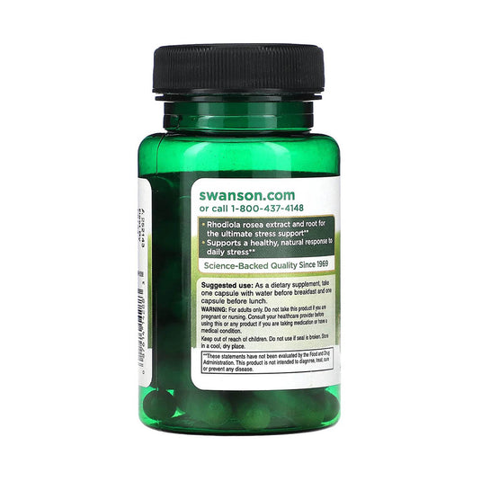 Rhodiola Rosea Extract, Swanson, 60 capsule SWH288