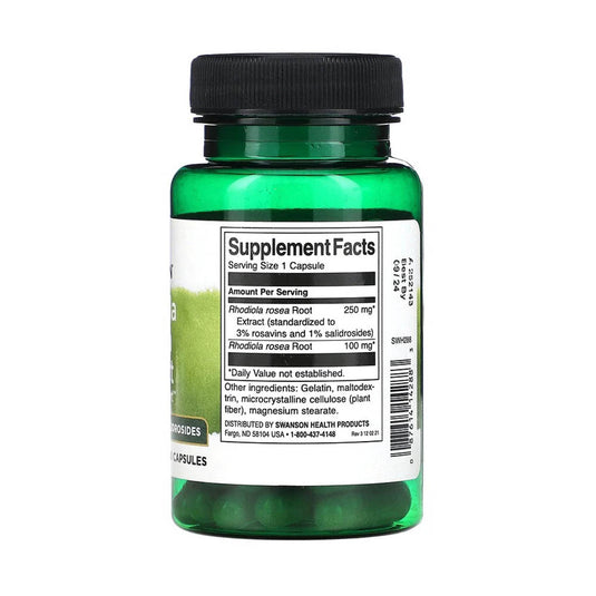 Rhodiola Rosea Extract, Swanson, 60 capsule SWH288