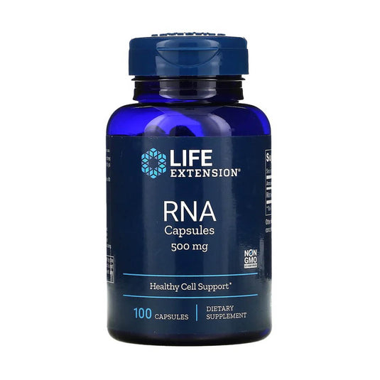 RNA Ribonucleic Acid, 500 mg, Life Extension, 100 capsule