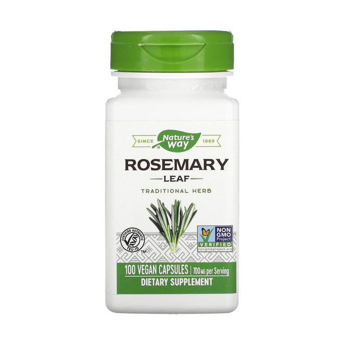 Rosemary Leaf (Rozmarin), 350 mg, Nature's Way, 100 Capsule