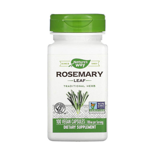 Rosemary Leaf (Rozmarin), 350 mg, Nature's Way, 100 Capsule