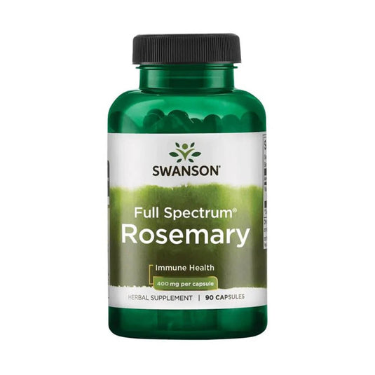 Rosemary (Rozmarin), 400 mg, Swanson, 90 capsule SW1340