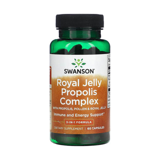 Royal Jelly Propolis Complex, Swanson, 60 capsule SWU969