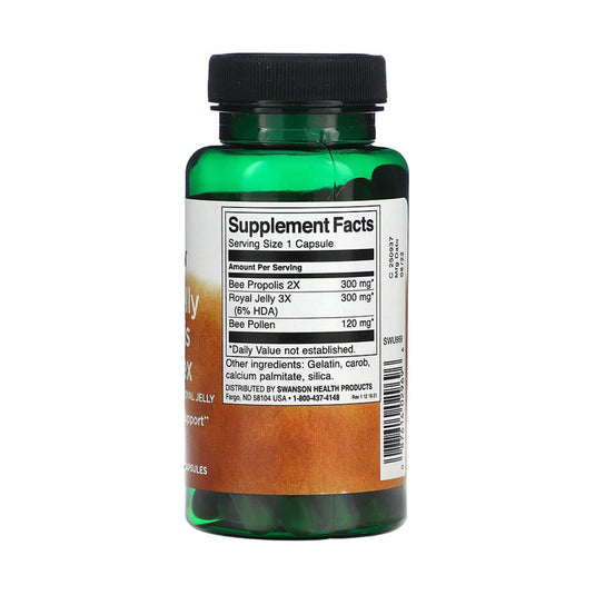 Royal Jelly Propolis Complex, Swanson, 60 capsule SWU969