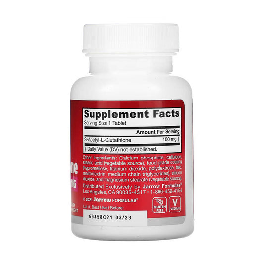 S-Acetyl L-Glutathione, 100 mg, Jarrow Formulas, 60 tablete