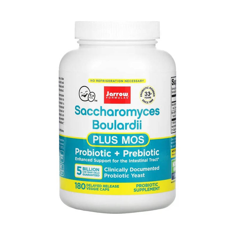 Încărcați imaginea în vizualizatorul Galerie, Saccharomyces Boulardii Plus MOS, 5 Billion, Jarrow Formulas, 90 capsule
