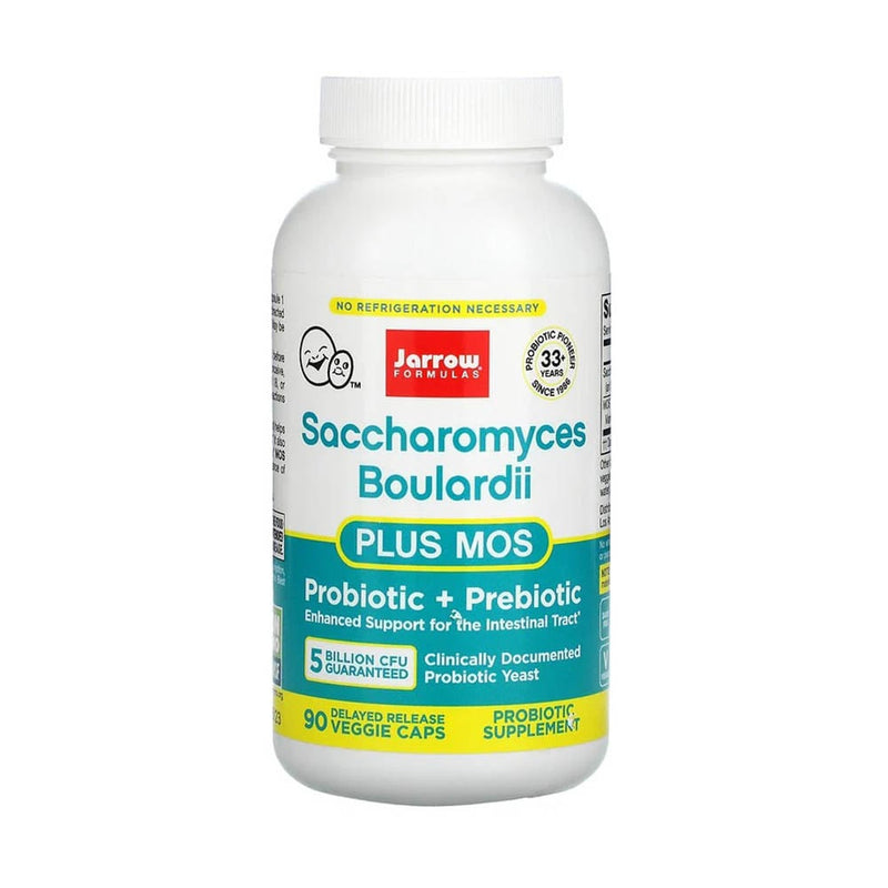 Încărcați imaginea în vizualizatorul Galerie, Saccharomyces Boulardii Plus MOS, 5 Billion, Jarrow Formulas, 90 capsule
