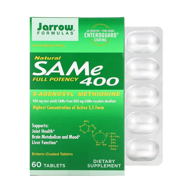 Încărcați imaginea în vizualizatorul Galerie, SAMe 200 (S-Adenozilmetionina), 200 mg, Jarrow Formulas, 20 tablete
