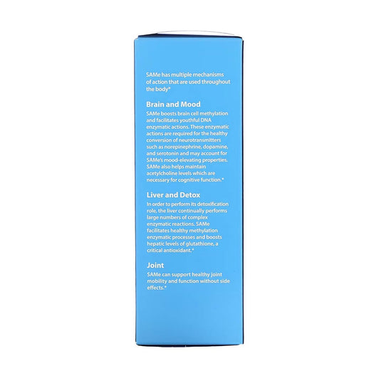 SAMe (S-Adenosyl-Methionine), 200 mg, Life Extension, 30 tablete