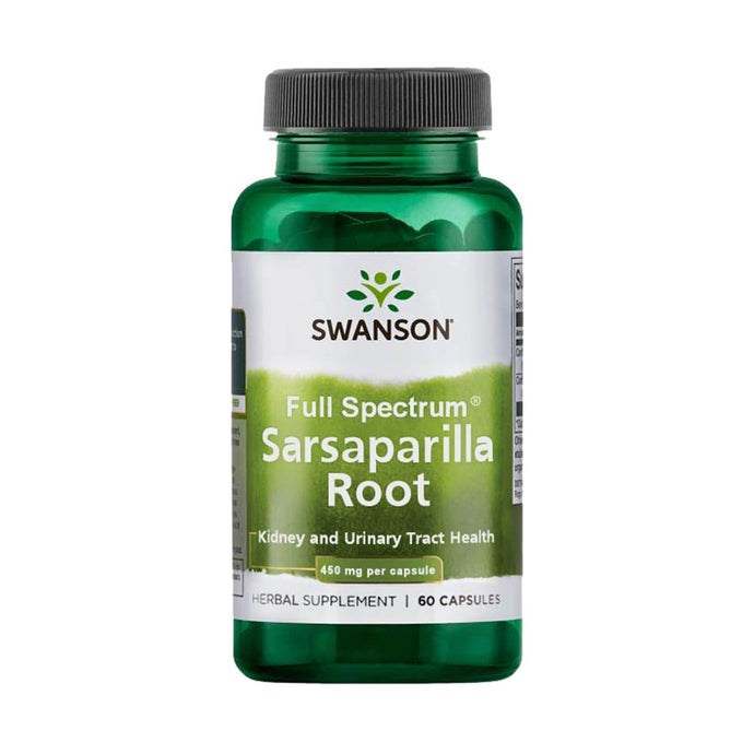 Sarsaparilla Root (Urinary Tract Health), 450 mg, Swanson, 60 capsule SW1404