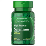 Selenium, 200 mcg, Puritans Pride, 100 tablete