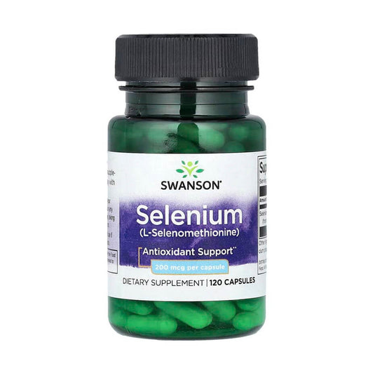 Selenium (L-selenomethionine), 200 mcg, Swanson, 120 capsule SWU171