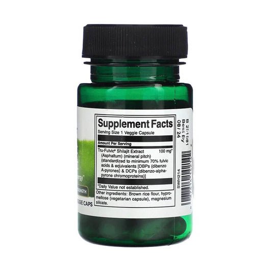 Shilajit Extract, 100 mg, Swanson, 30 capsule SWH214
