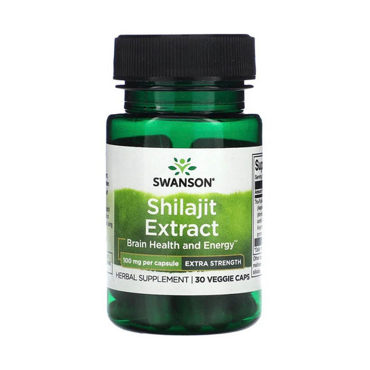Shilajit Extract, 100 mg, Swanson, 30 capsule SWH214