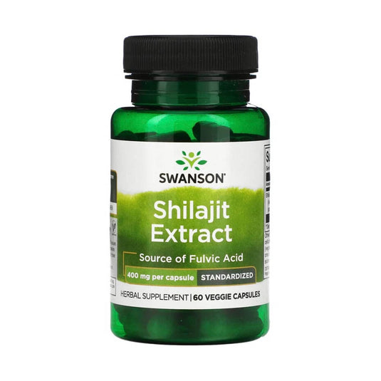 Shilajit Extract, 100 mg, Swanson, 30 capsule SWH214