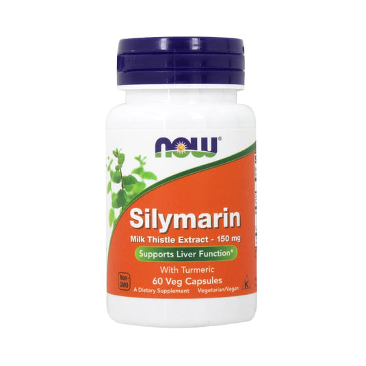 Silimarina, Milk Thistle Extract with Turmeric, 150 mg, Now Foods, 60 capsule
