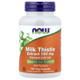 Silimarina, Milk Thistle Extract with Turmeric, 150 mg, Now Foods, 60 capsule