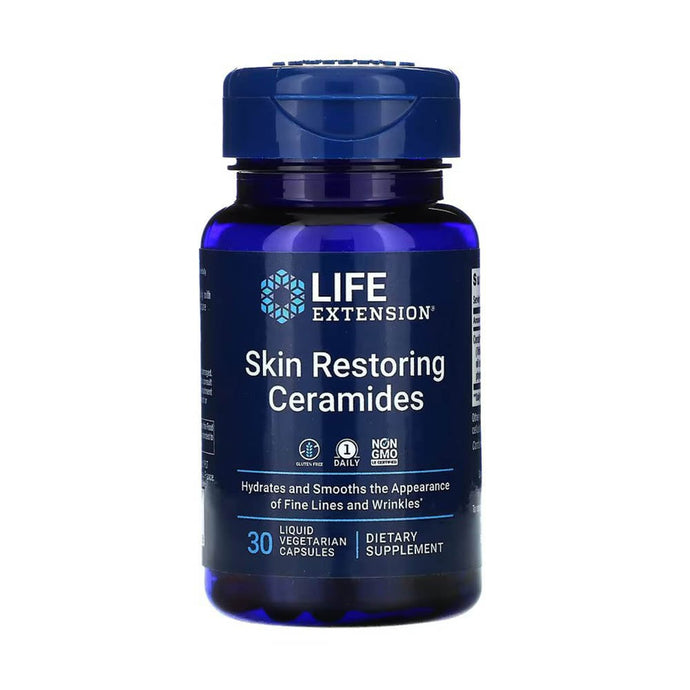 Skin Restoring Ceramides, Life Extension, 30 capsule lichide