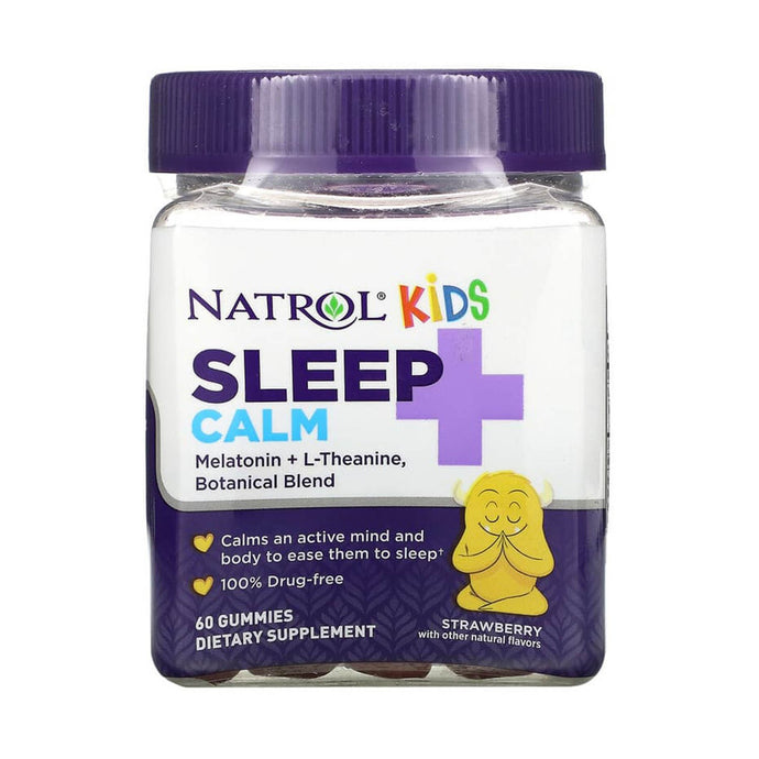 Sleep + Calm, Strawberry, Natrol Kids, 60 jeleuri