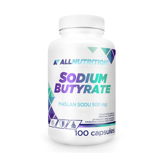 Sodium Butyrate (Acid Butiric), AllNutrition, 100 capsule