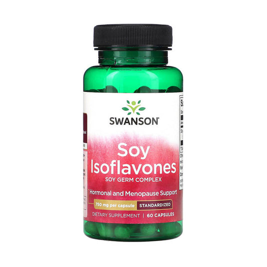 Soy Isoflavones, 750 mg, Swanson, 60 capsule SW1559