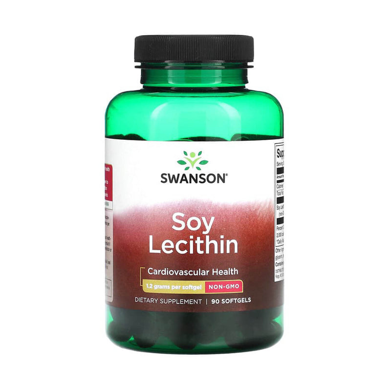 Încărcați imaginea în vizualizatorul Galerie, Soy Lecithin, 1200 mg, Swanson, 90 softgels SW1409
