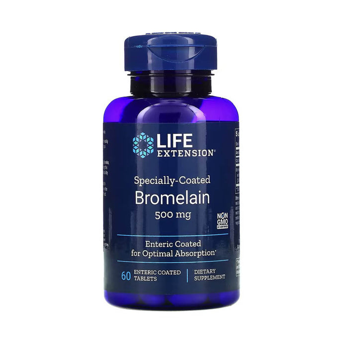 Specially-Coated Bromelain, 500 mg, Life Extension, 60 tablete