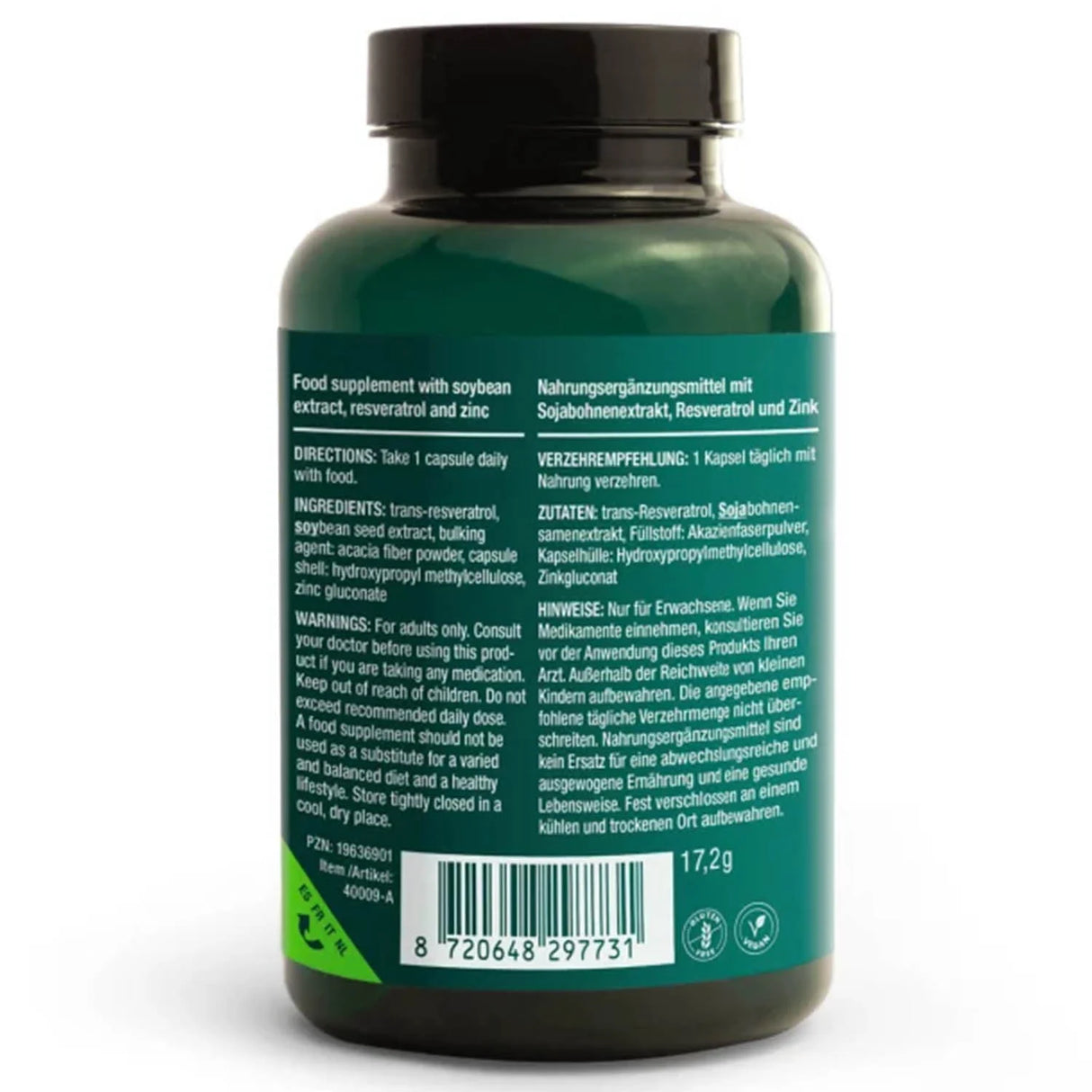 Spermidine & Resveratrol, Vitalized, 30 capsule