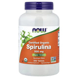 Spirulina Certificata Organic, 500 mg, Now Foods, 500 tablete