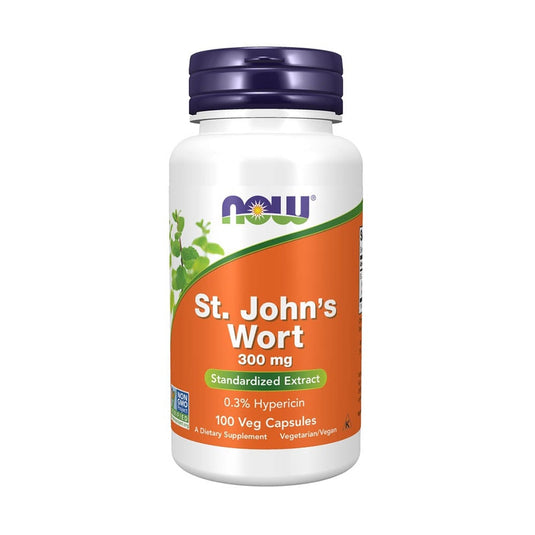 St. John's Wort (Extract Sunătoare), 300 mg, Now Foods, 100 capsule
