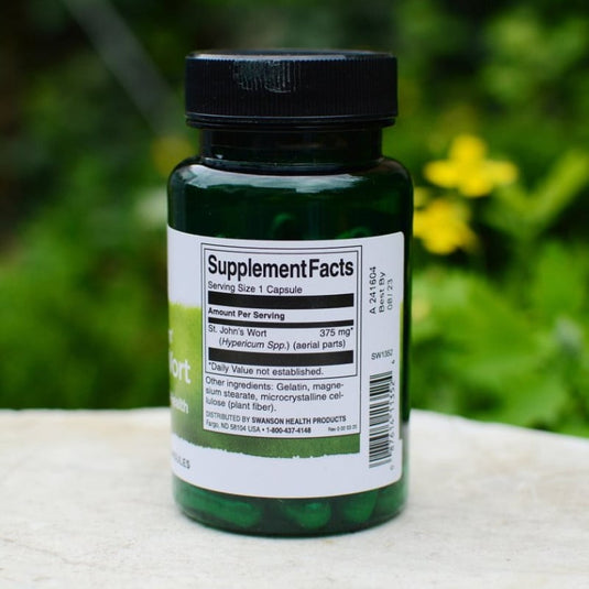 St. John's Wort (Sunatoare), 375 mg, Swanson, 60 capsule SW1352