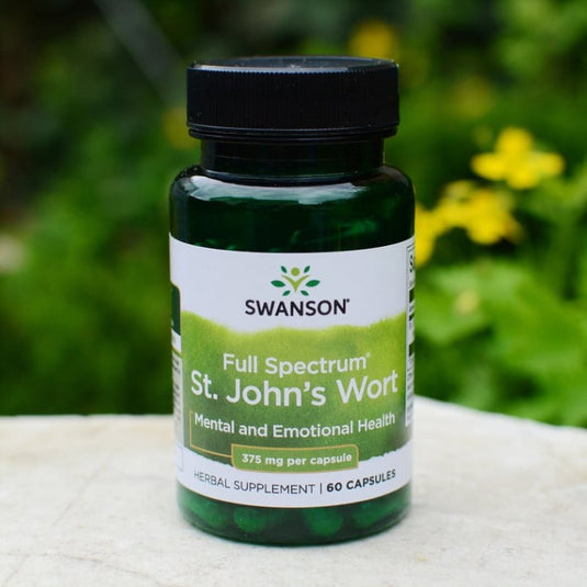 St. John's Wort (Sunatoare), 375 mg, Swanson, 60 capsule SW1352