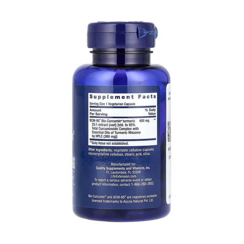 Încărcați imaginea în vizualizatorul Galerie, Super Bio-Curcumin, Turmeric Extract, Life Extension, 60 capsule
