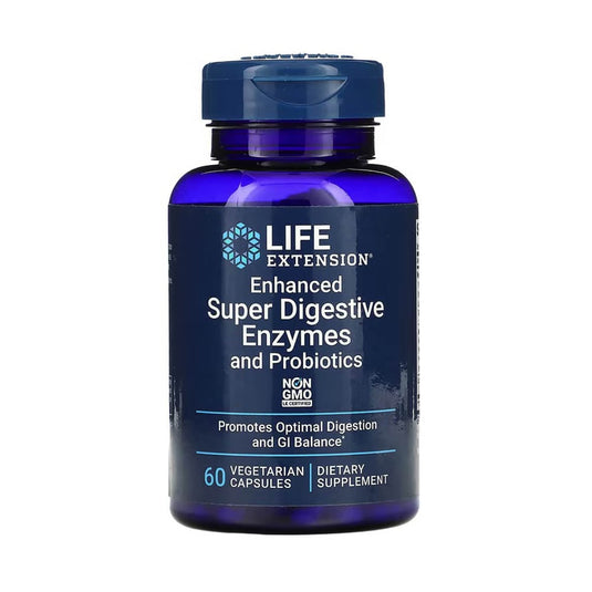 Super Digestive Enzymes and Probiotics, Life Extension, 60 capsule