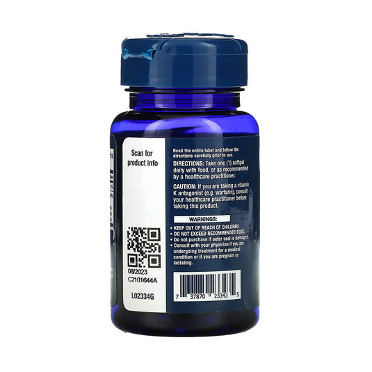 Super K Vitamin (K1 + K2), Life Extension, 90 softgels