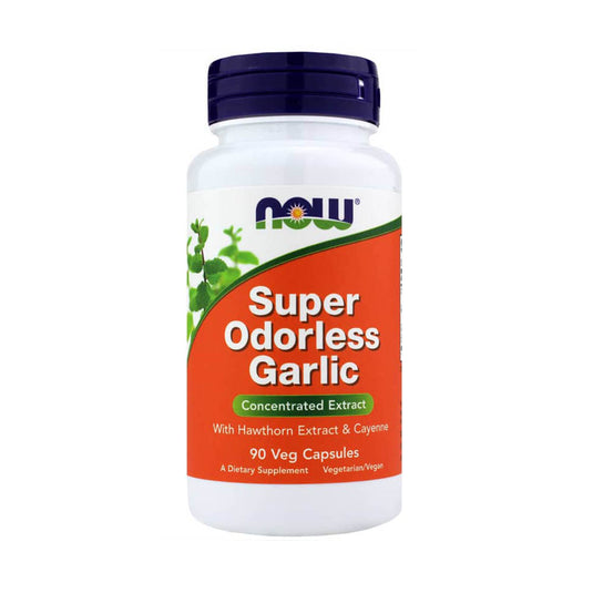 Super Odorless Garlic Extract, Now Foods, 90 capsule
