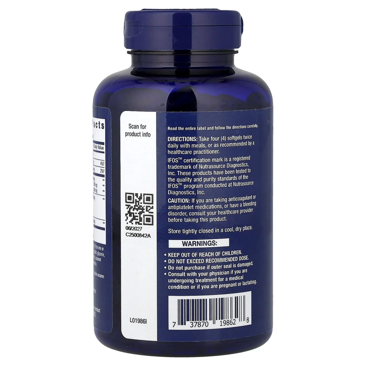 Super Omega-3 with Sesame Lignans & Olive Extract, Life Extension, 240 softgels