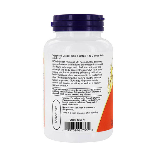 Super Primrose (Luminita de Seara), 1300 mg, Now Foods, 60 softgels