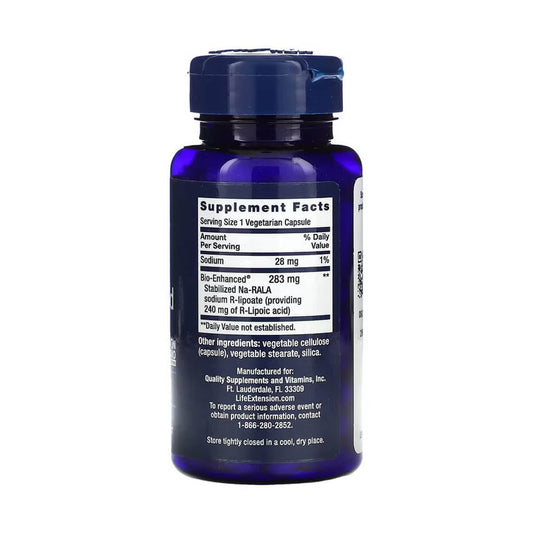 Super R-Lipoic Acid, 240 mg, Life Extension, 60 capsule