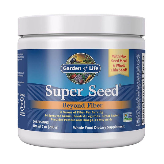 Super Seed (14 Cereale, Semințe și Leguminoase Germinate), Garden of Life, 200g