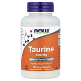Taurine, 500 mg, Now Foods, 100 capsule
