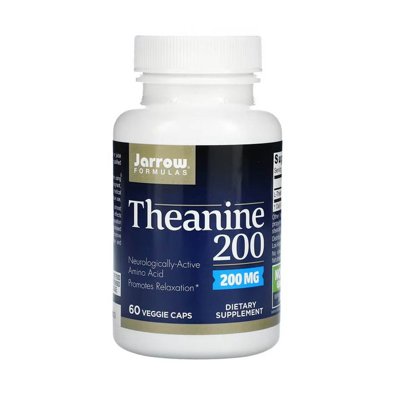 Încărcați imaginea în vizualizatorul Galerie, Theanine (L-Teanina), 100 mg, Jarrow Formulas, 60 capsule
